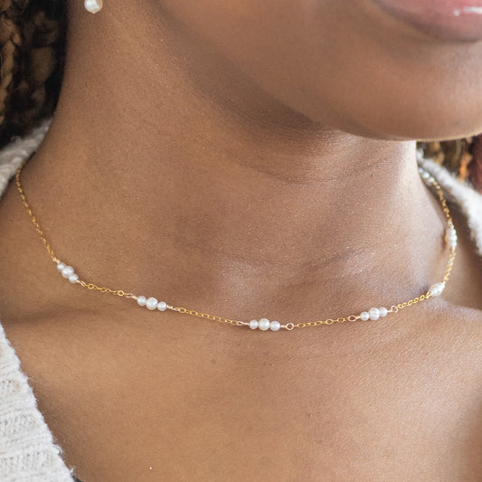 Pearl Layering Necklace