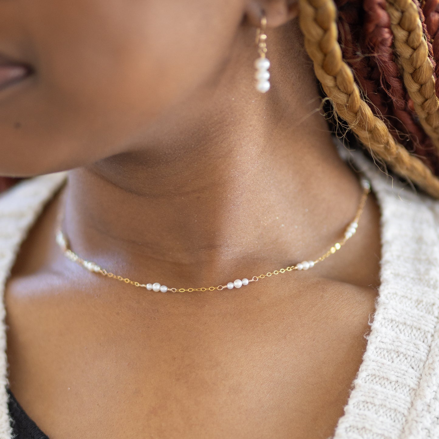 Pearl Layering Necklace