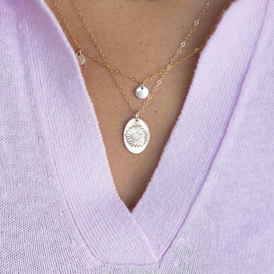 Birth Flower Necklace
