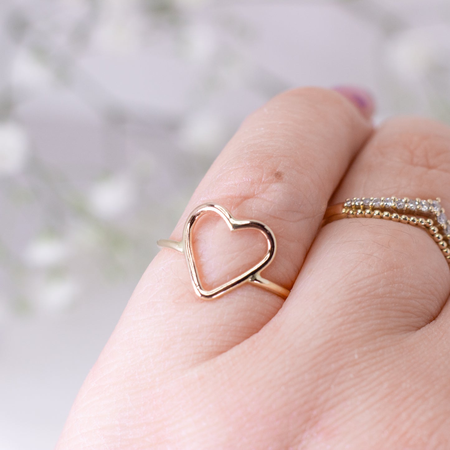 Open Heart Ring