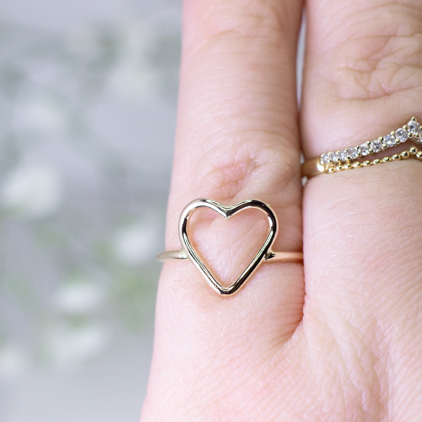 Open Heart Ring