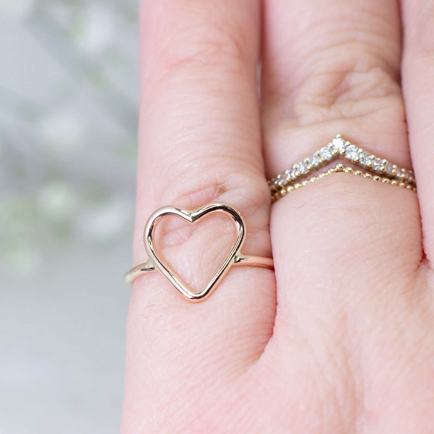Open Heart Ring