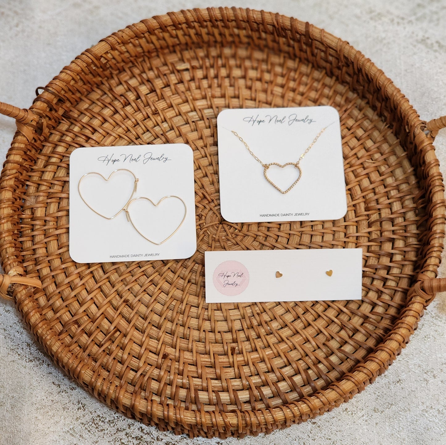 Twisted Heart Necklace