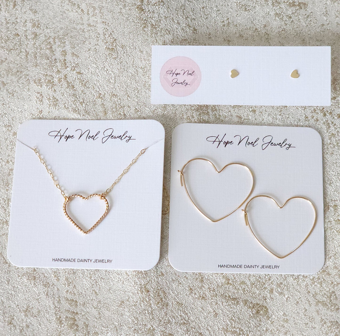 Twisted Heart Necklace