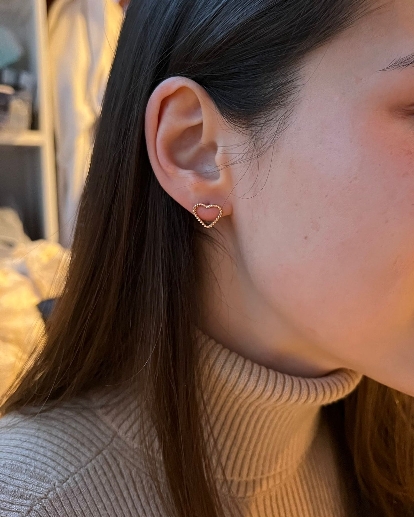 Mini Twisted Heart Posts