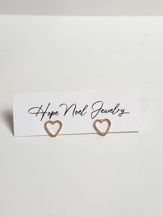 Mini Twisted Heart Posts