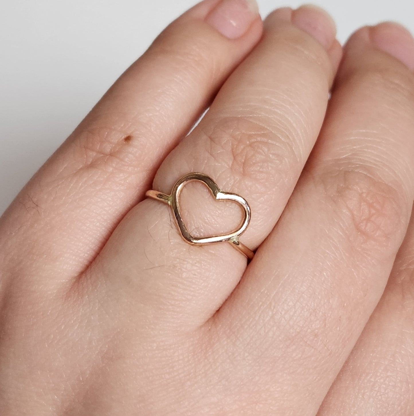 Open Heart Ring