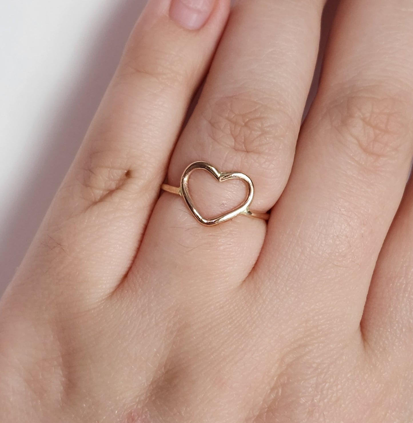 Open Heart Ring