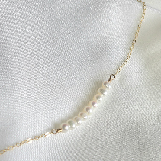 Pearl Bar Necklace