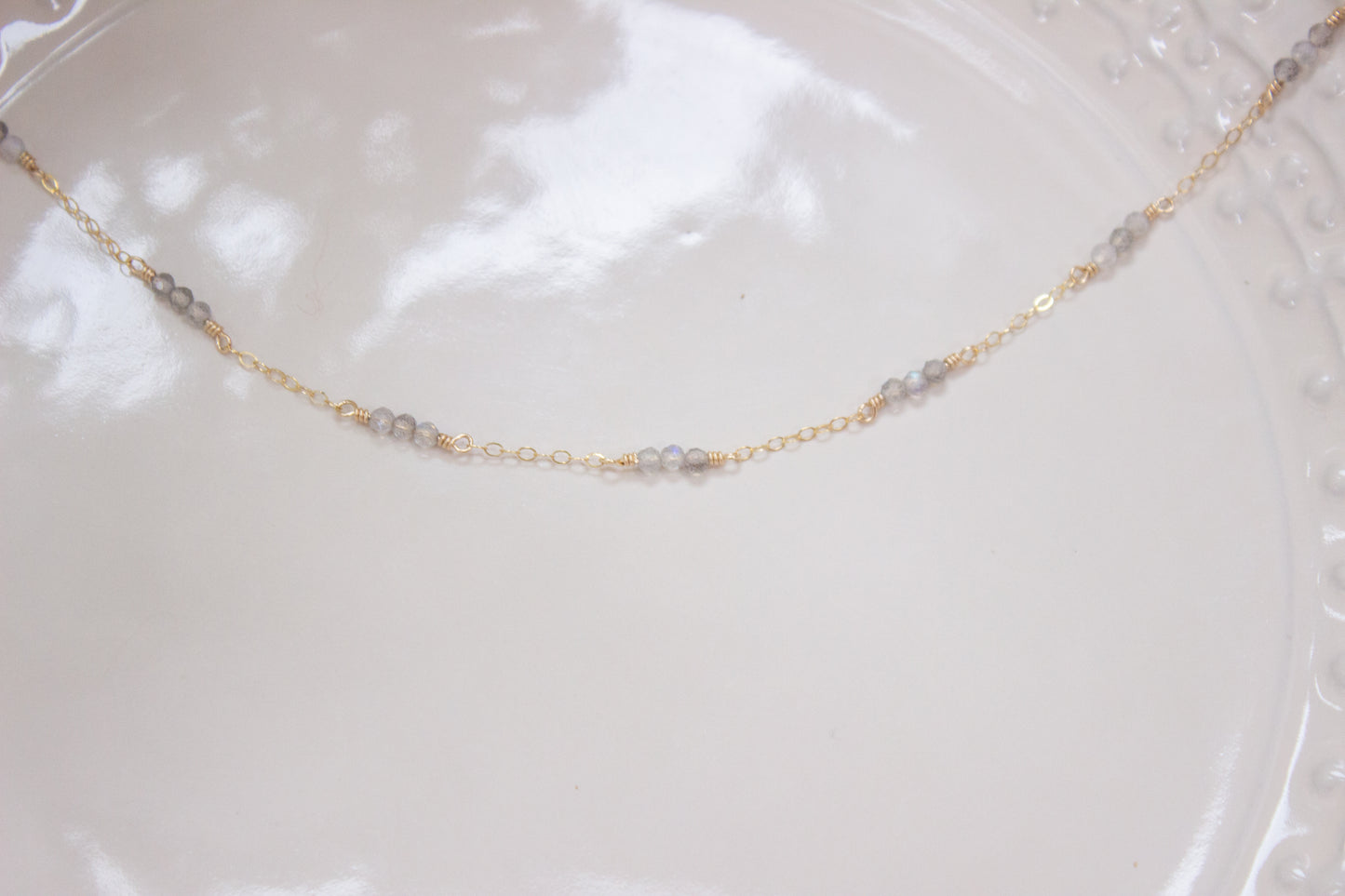 Labradorite Layering Necklace