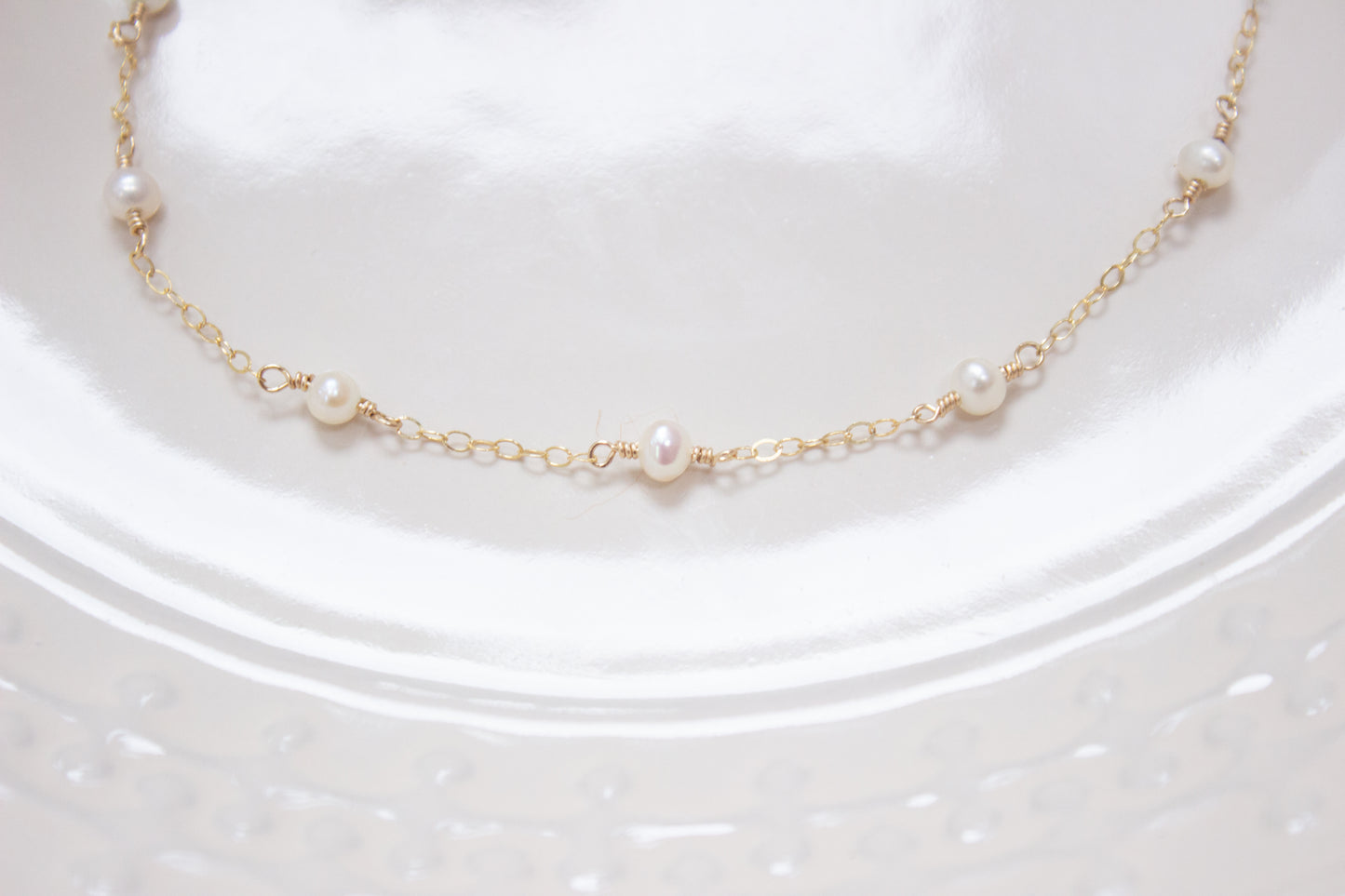 Pearl Dot Necklace