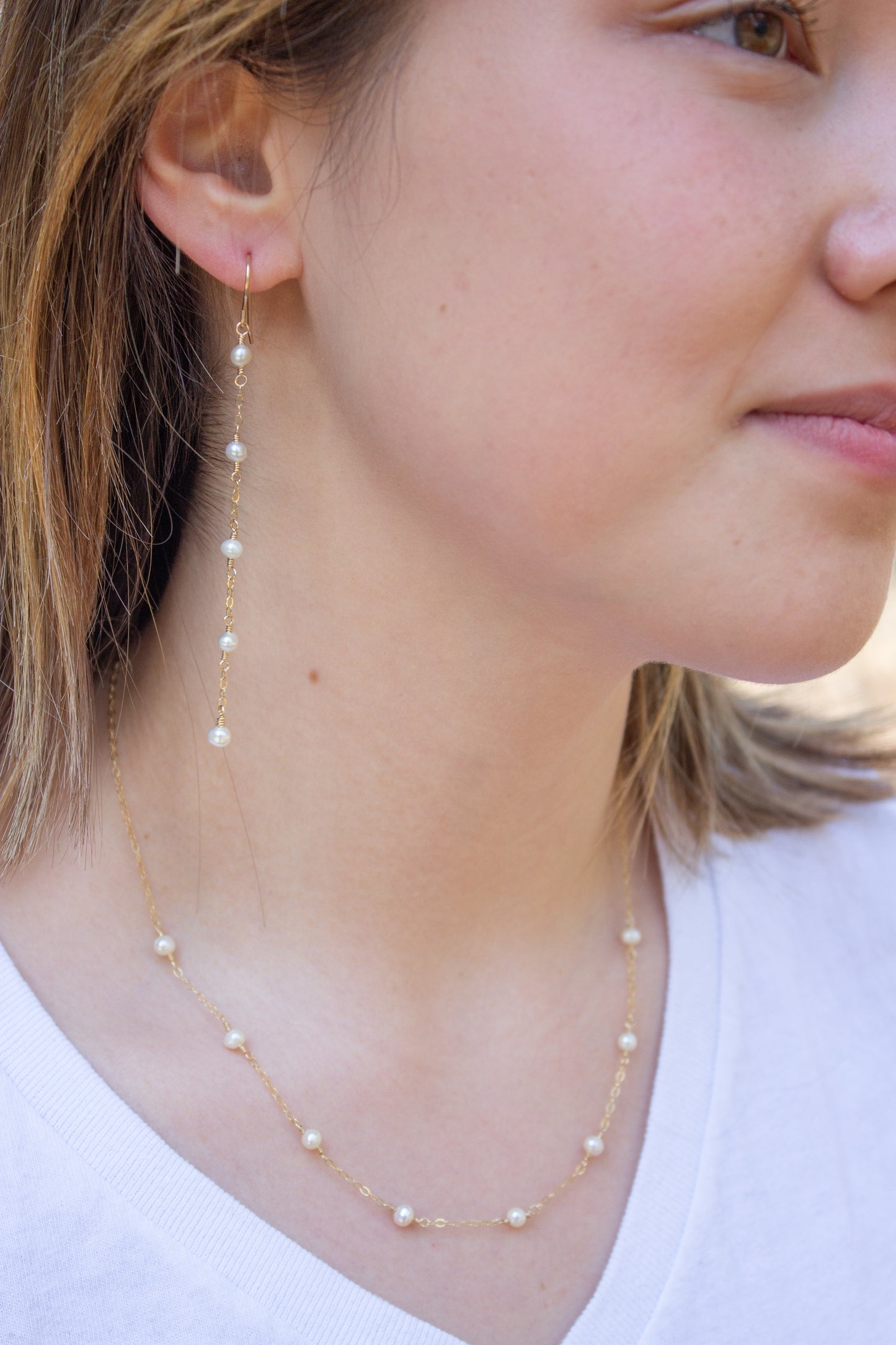Pearl Dot Necklace