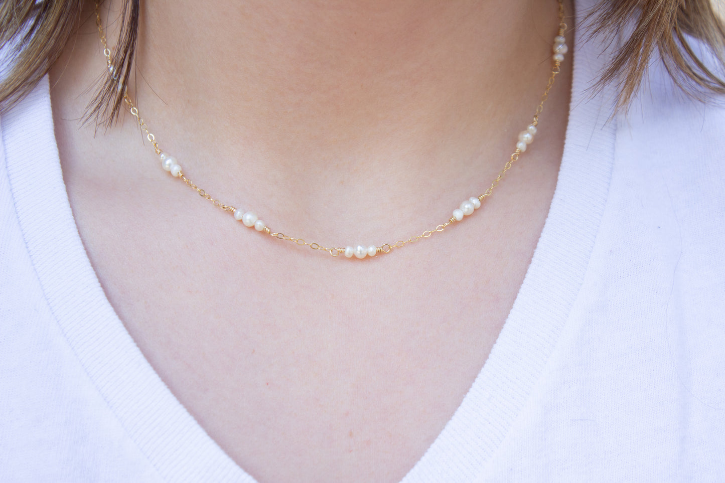 Pearl Layering Necklace
