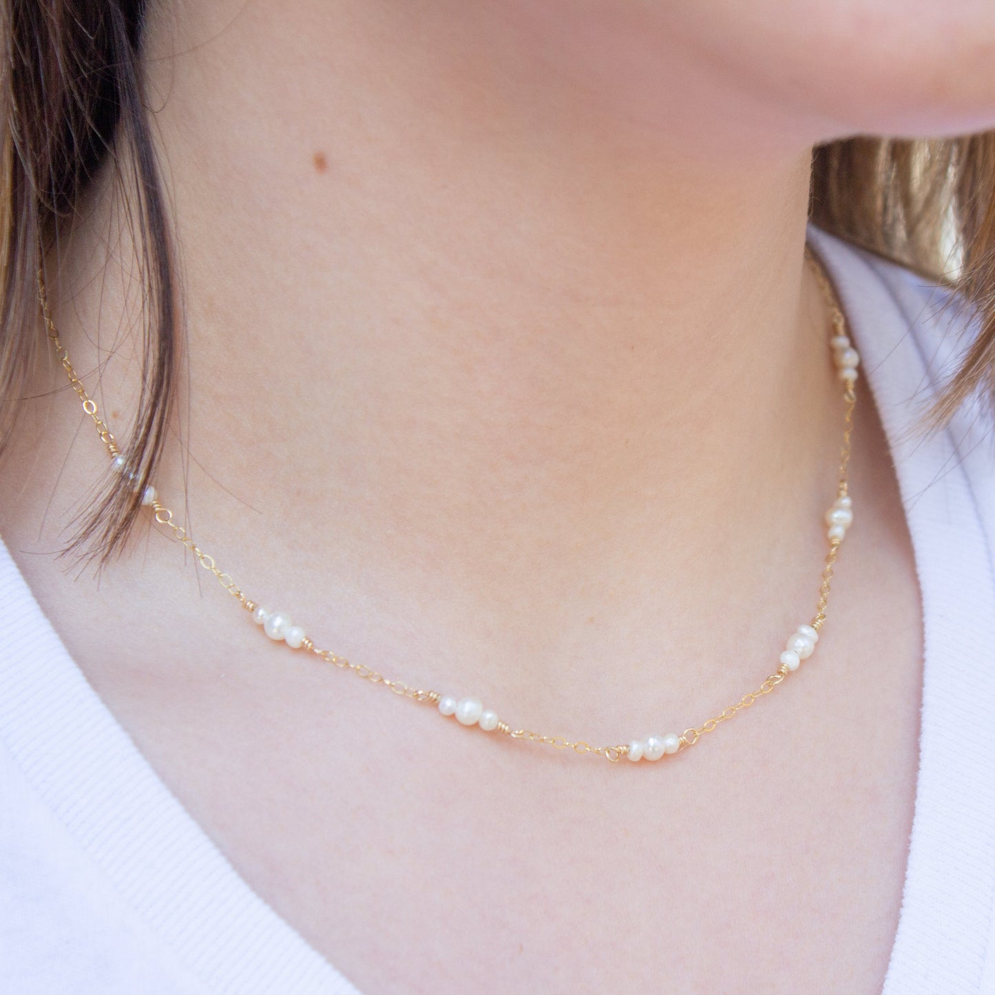 Pearl Layering Necklace