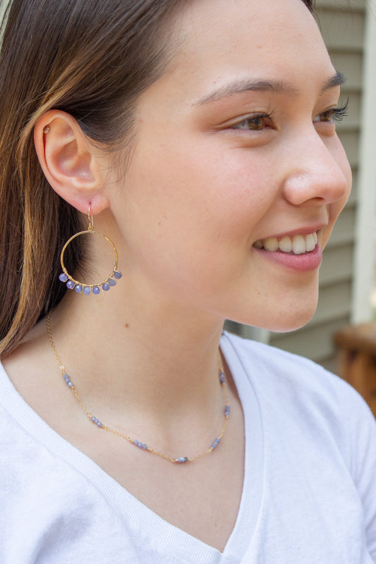 Tanzanite Layering Necklace