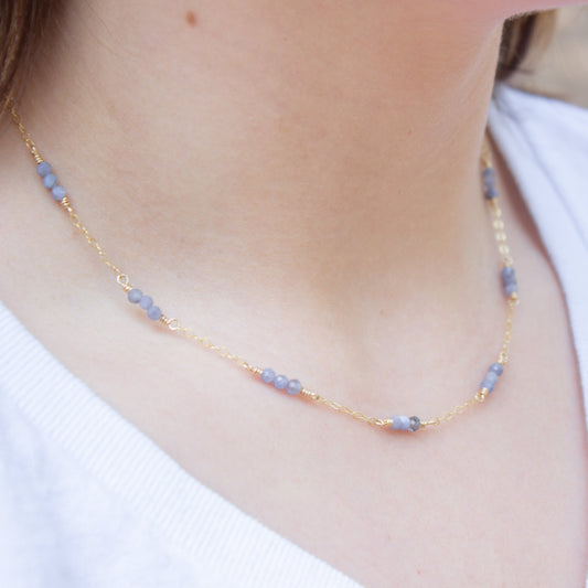 Tanzanite Layering Necklace