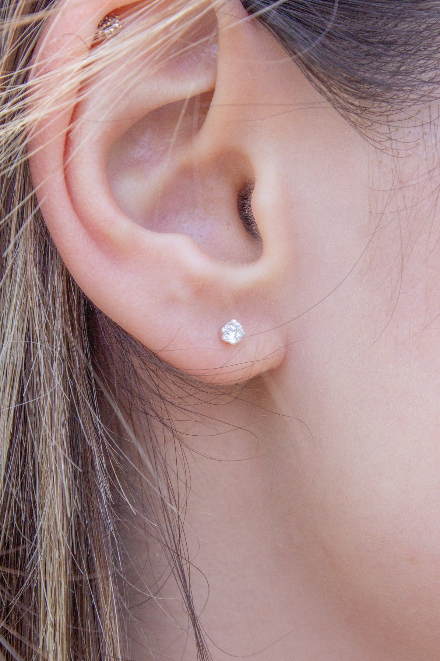 Birthstone Stud Earrings