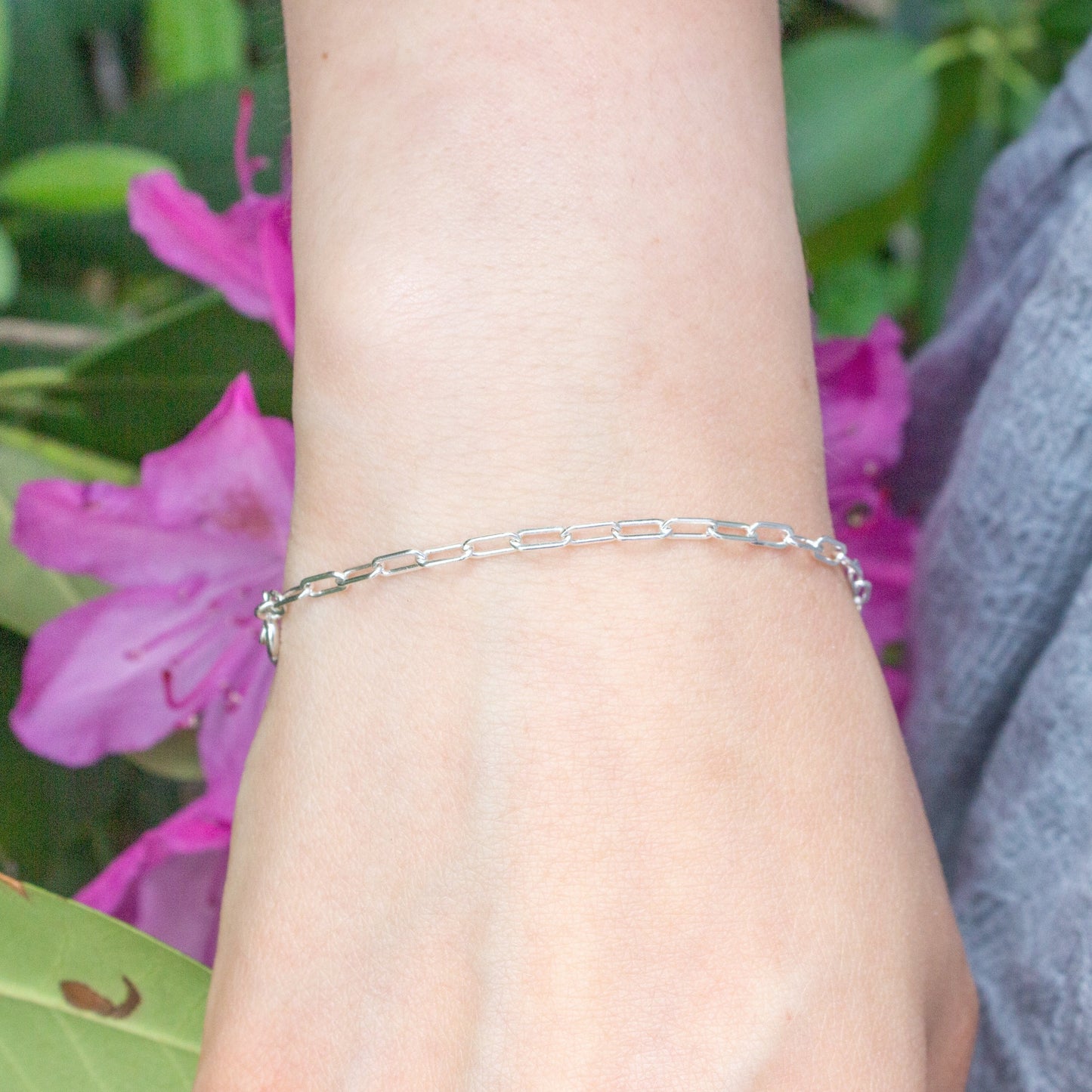 Drawn Cable Chain Bracelet