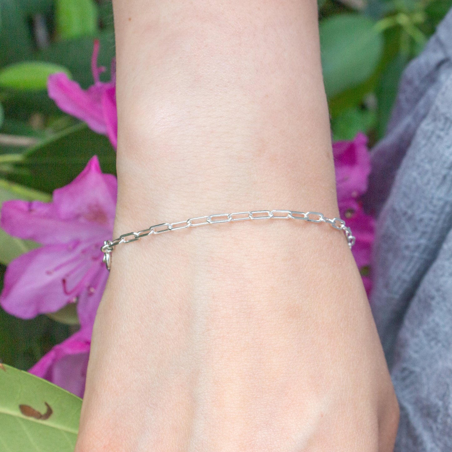 Drawn Cable Chain Bracelet