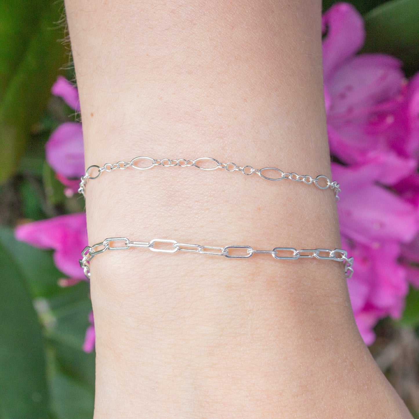 Drawn Cable Chain Bracelet