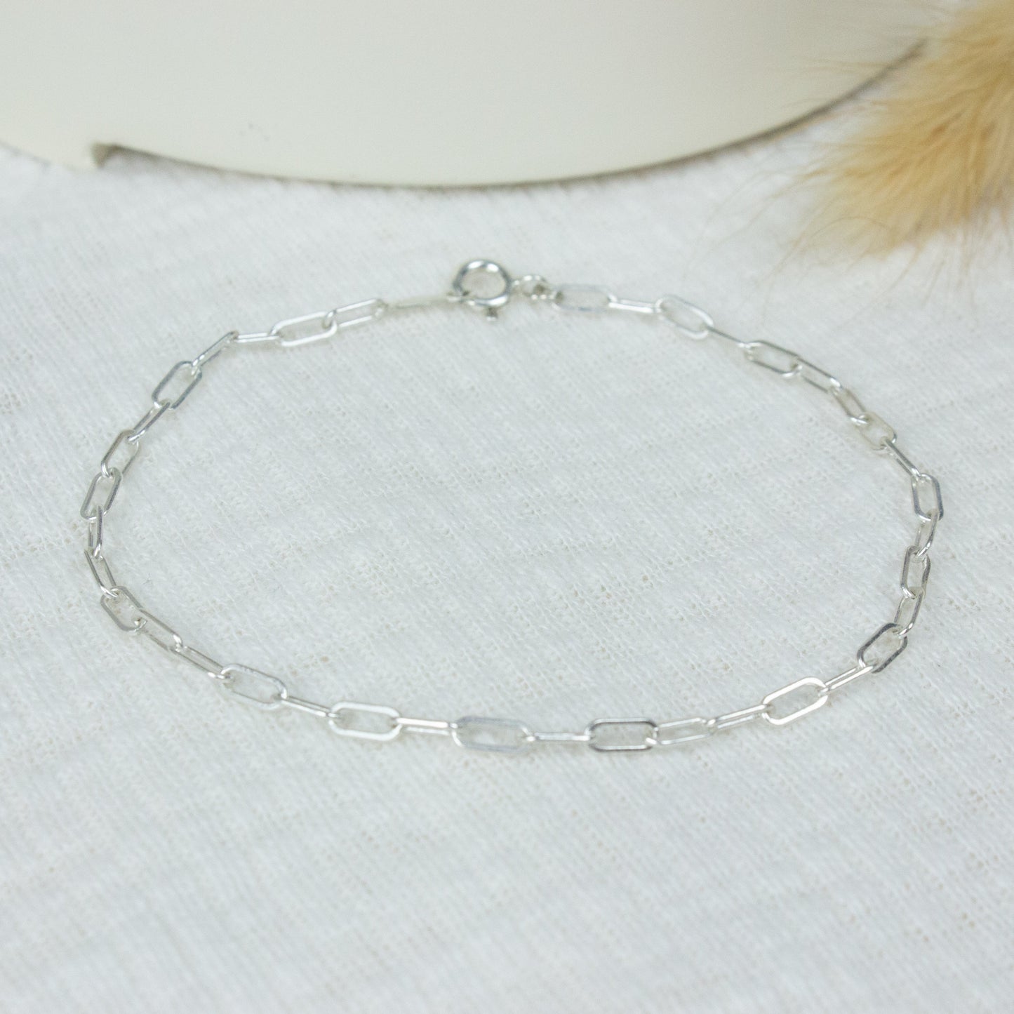 Drawn Cable Chain Bracelet