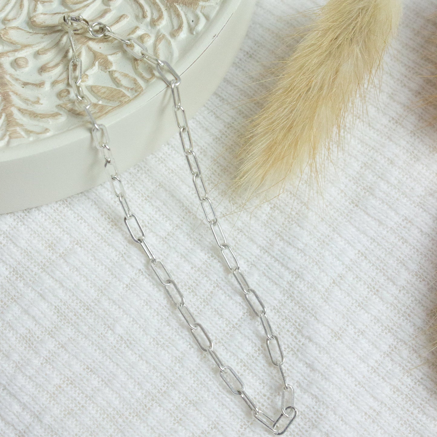 Drawn Cable Chain Bracelet