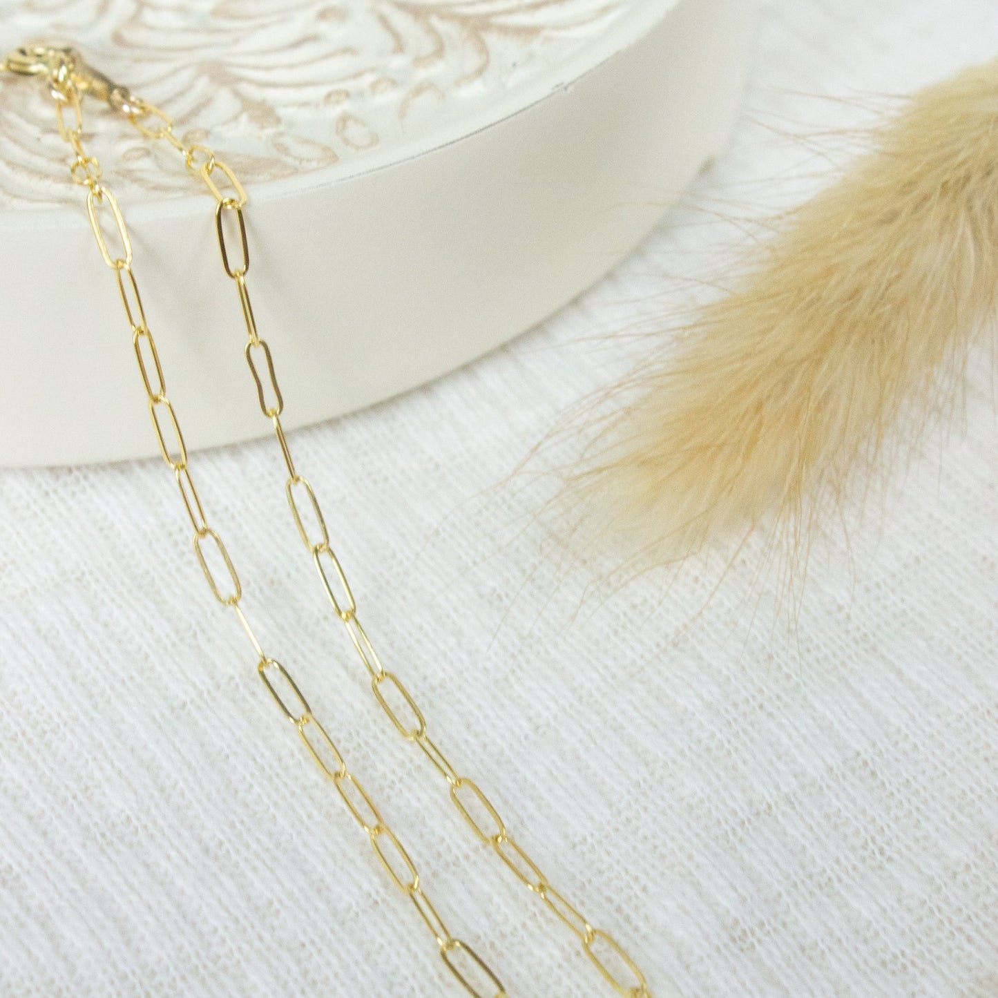 Drawn Cable Chain Bracelet