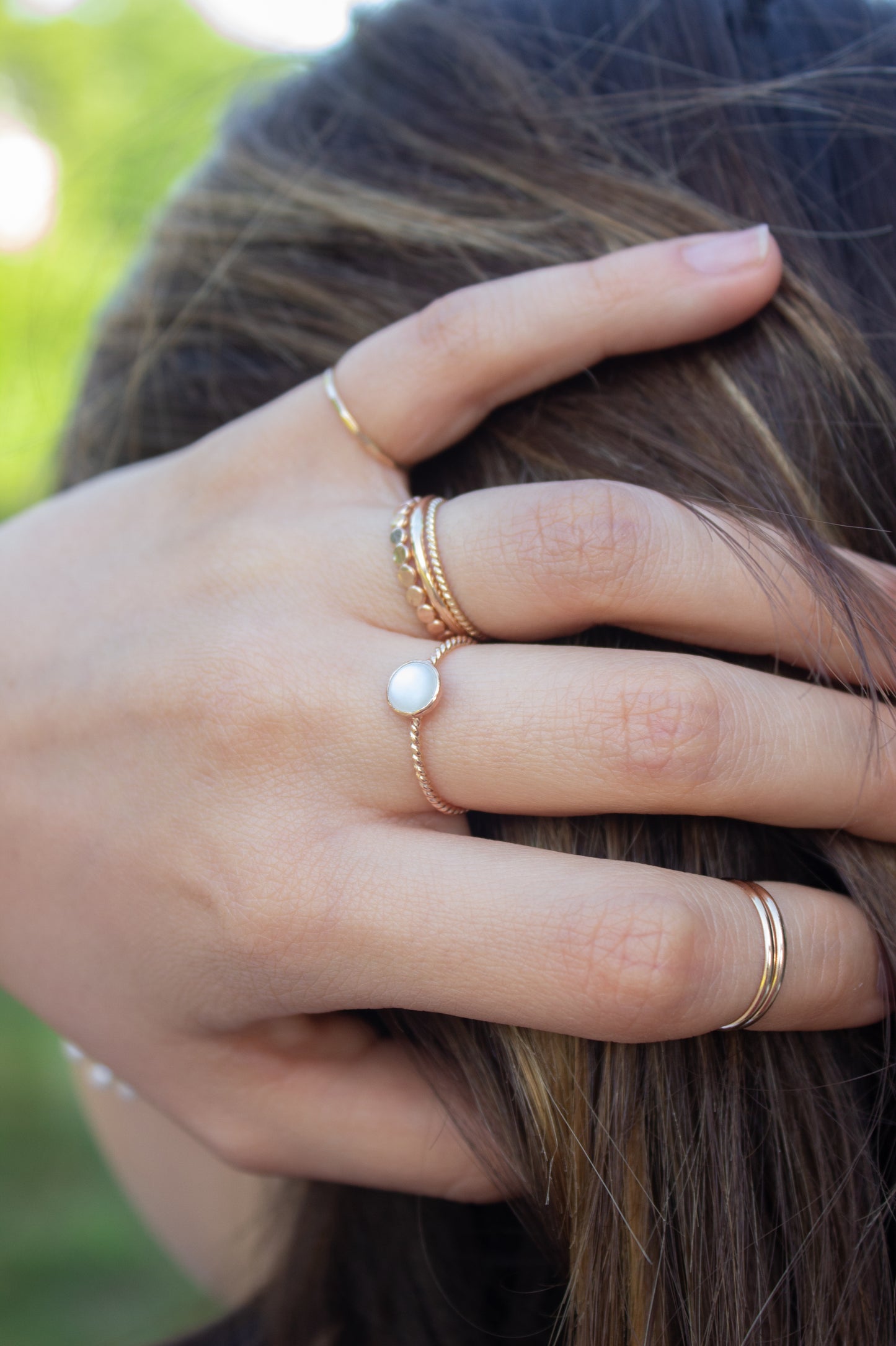 Ultra Thin Twist Ring