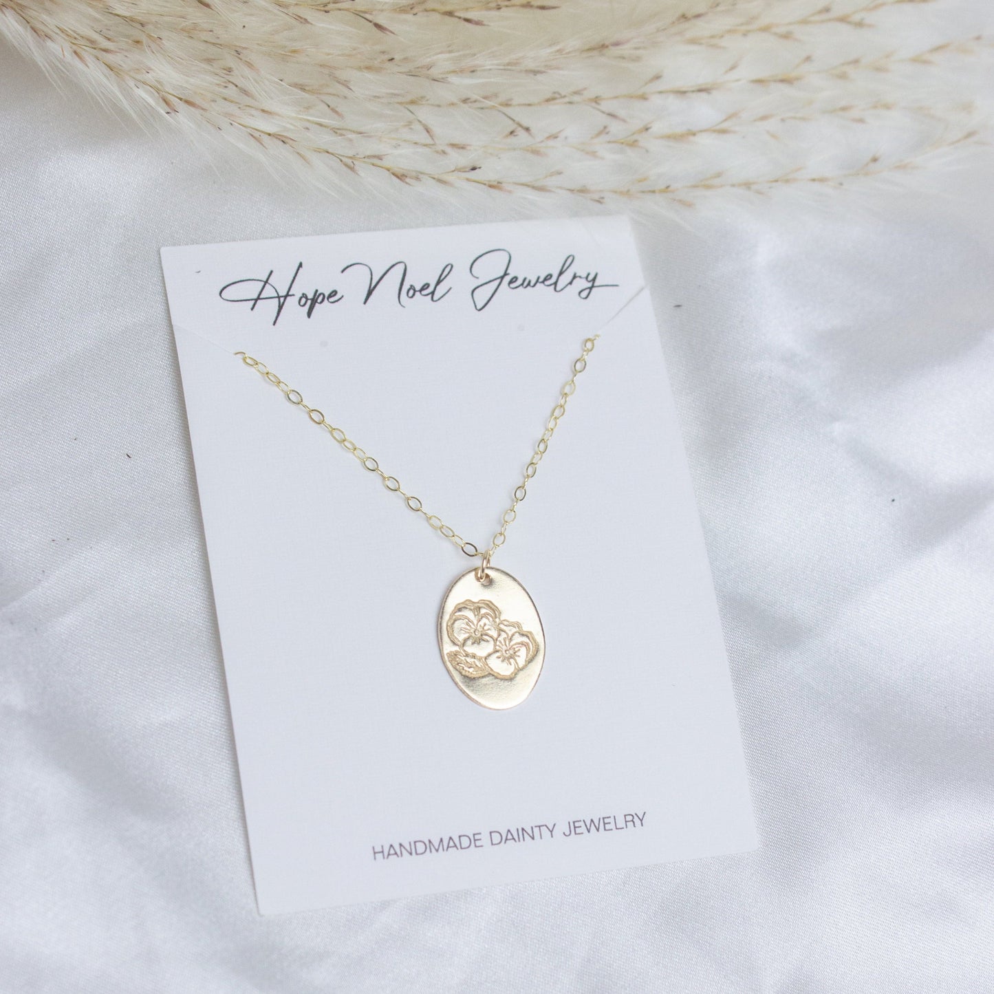 Birth Flower Necklace