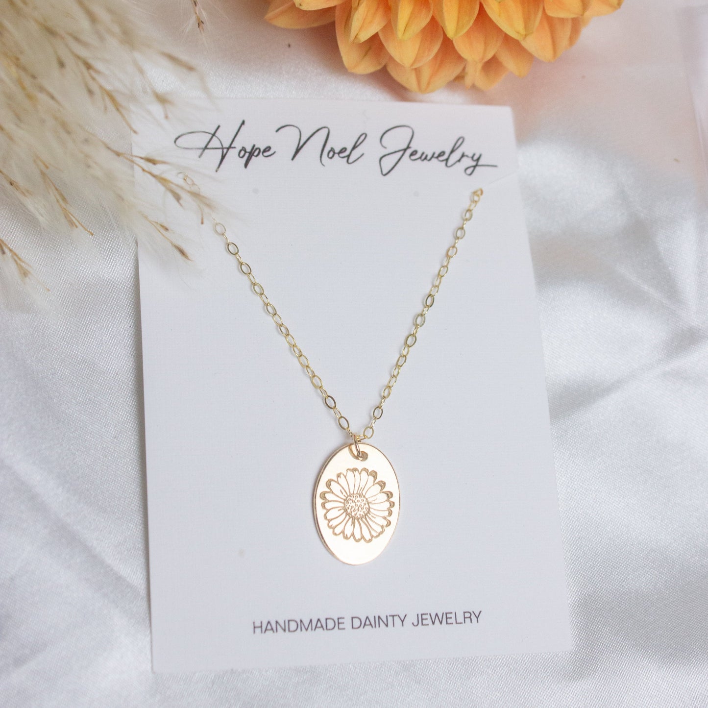 Birth Flower Necklace