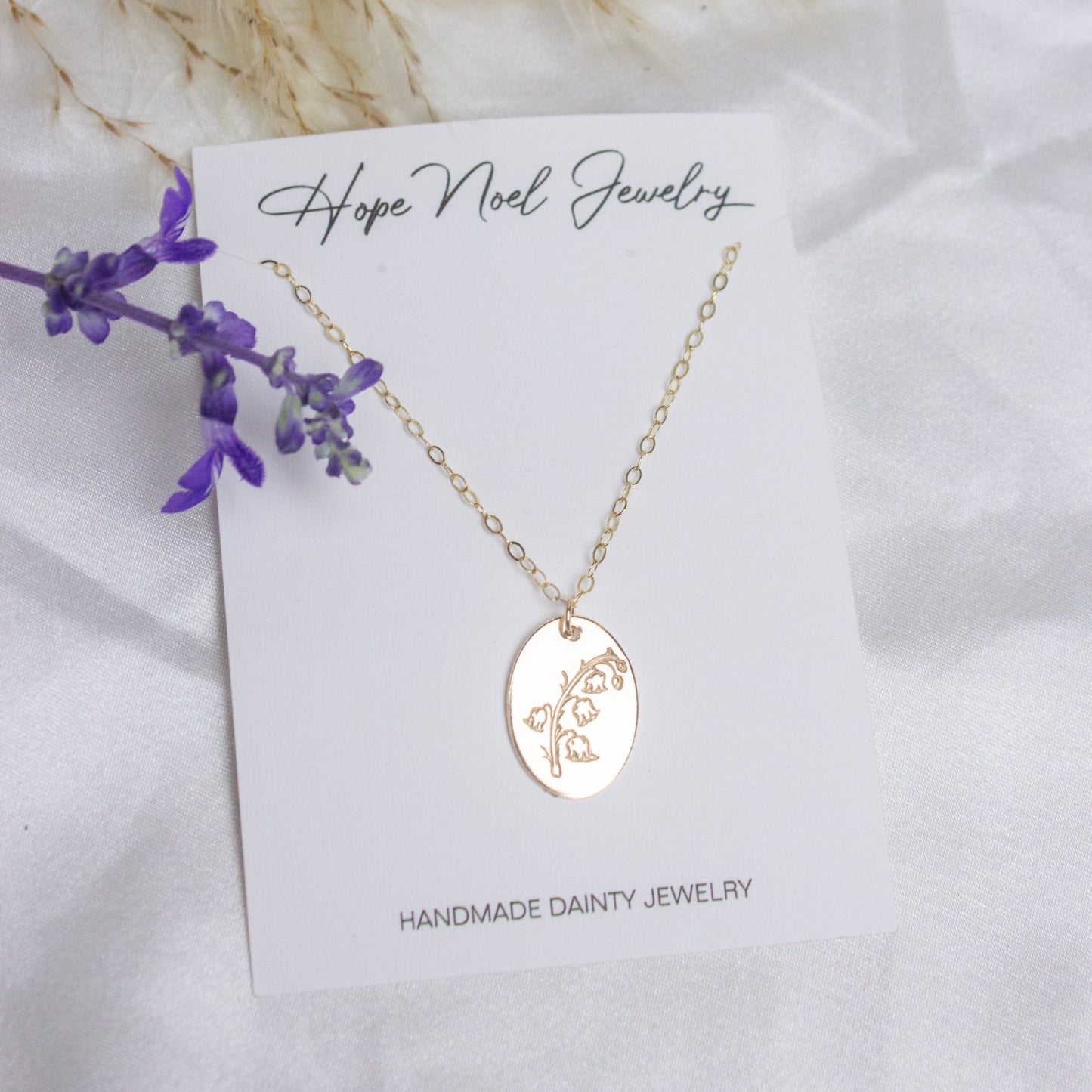 Birth Flower Necklace