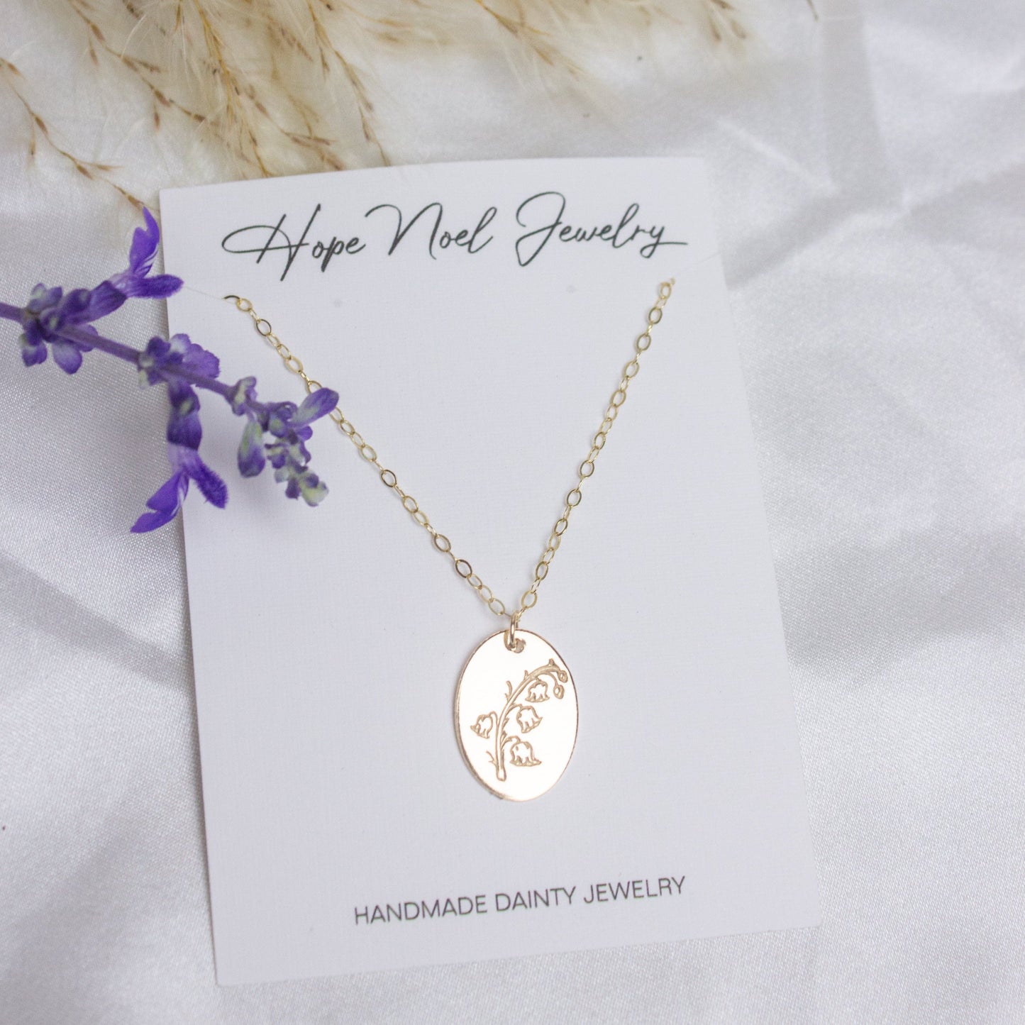 Birth Flower Necklace