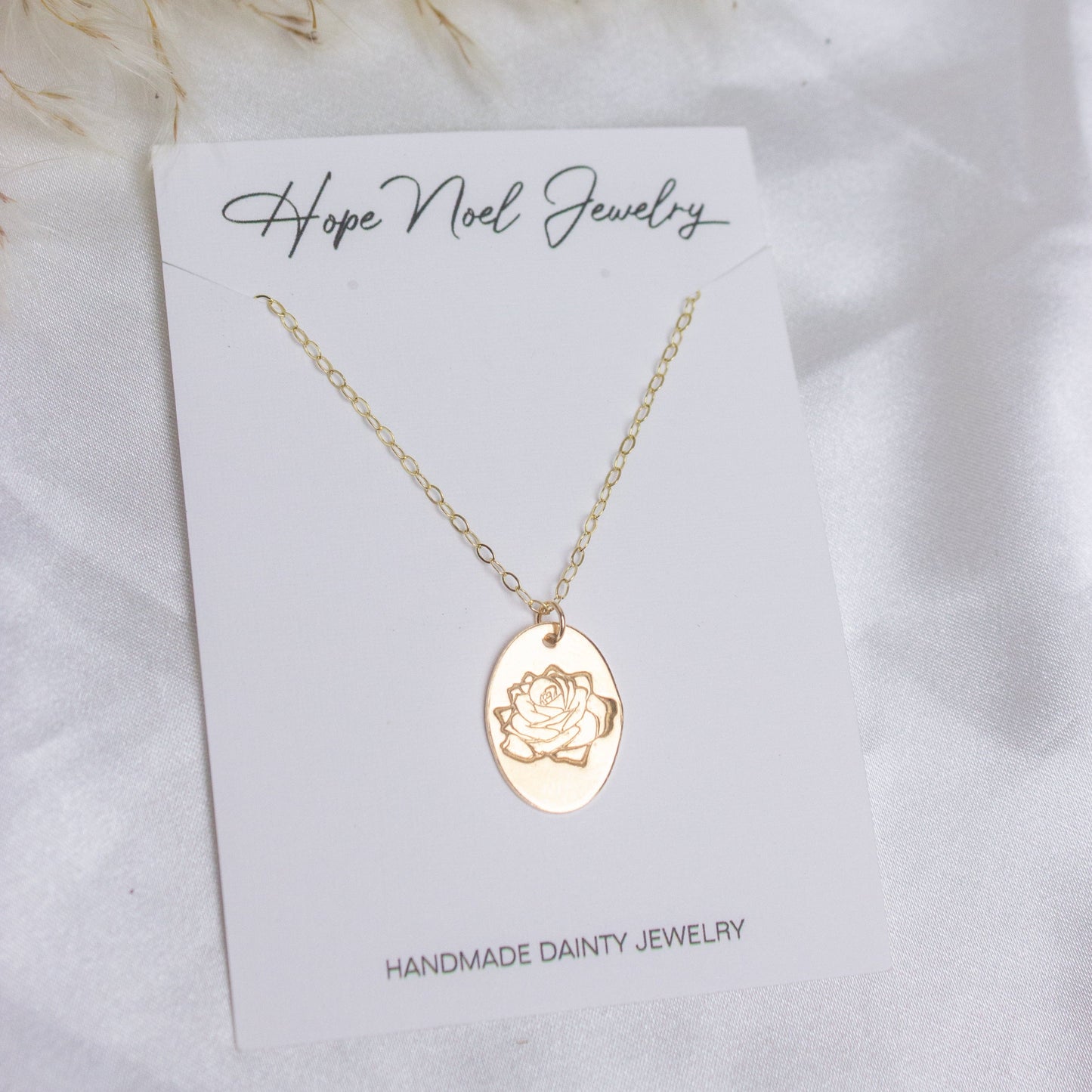 Birth Flower Necklace