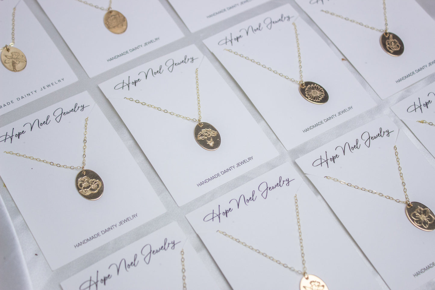 Birth Flower Necklace