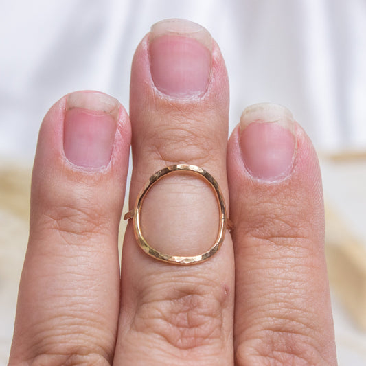 Organic Circle Ring