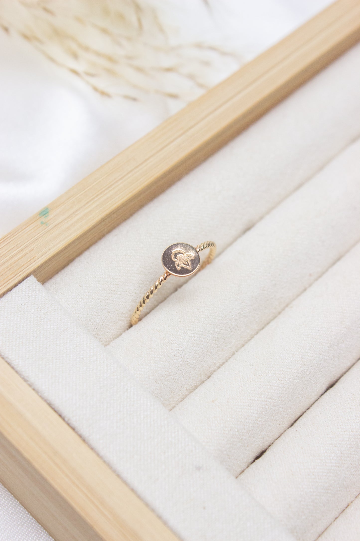 Birth Flower Ring