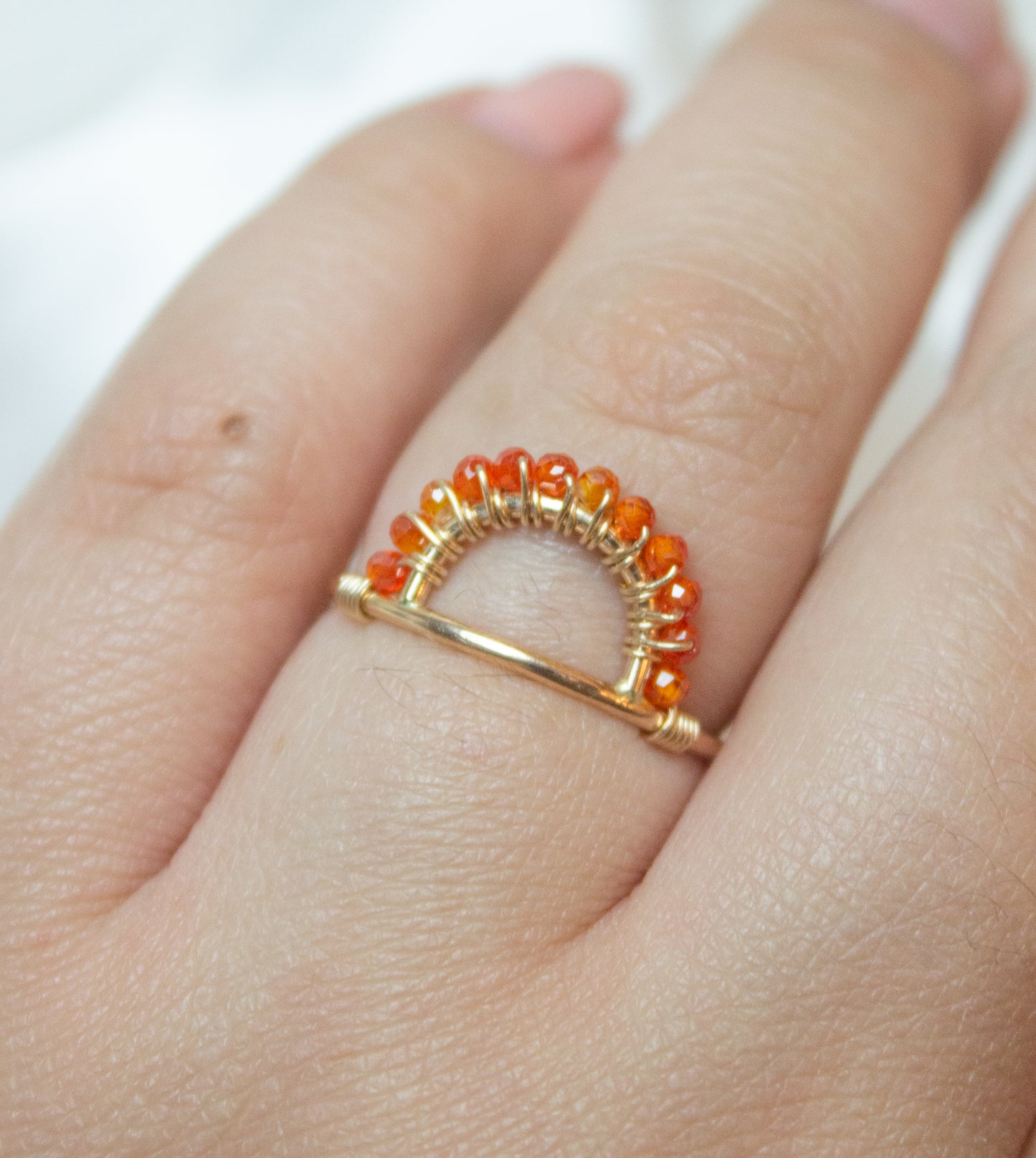 Carnelian Arch Ring