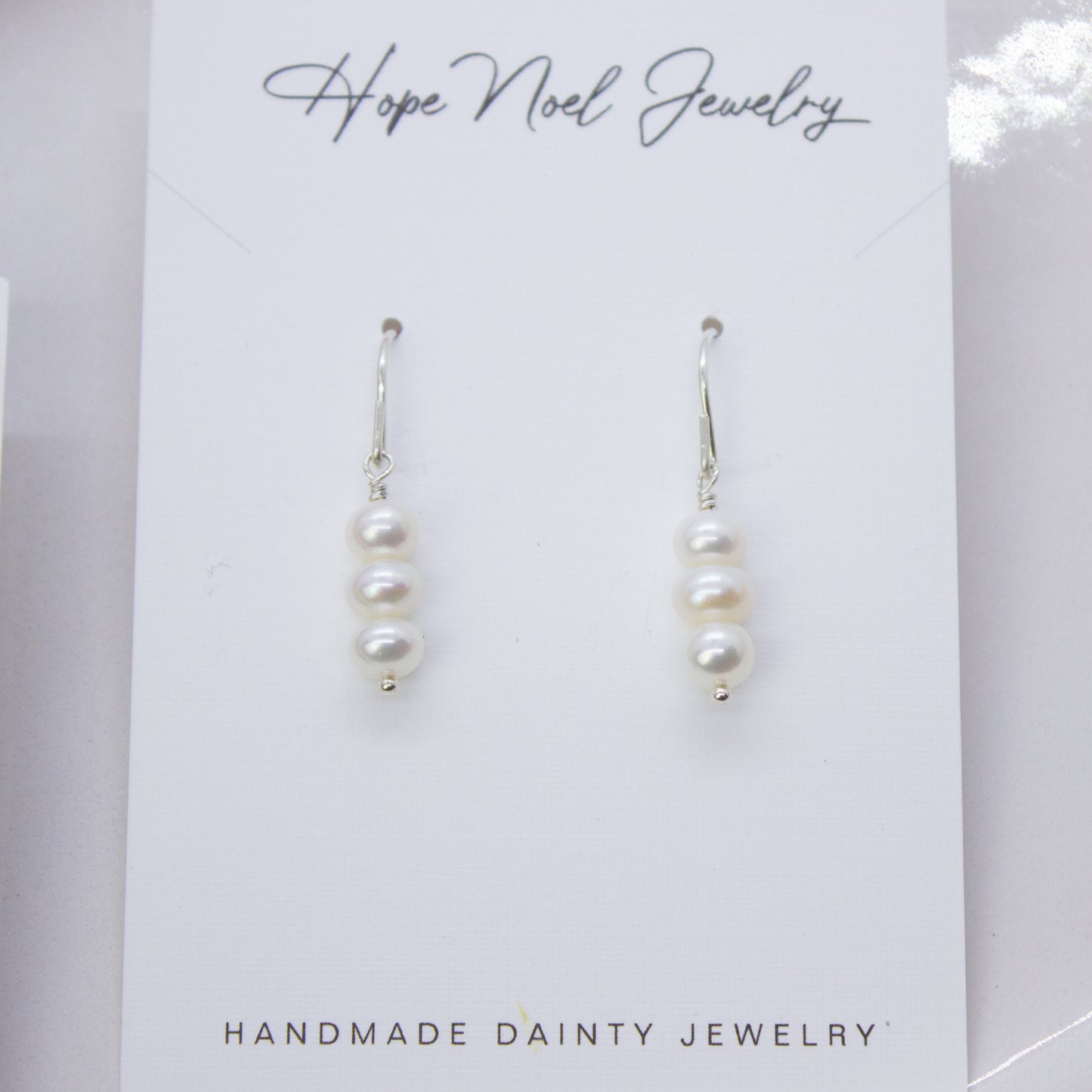 Trinity Pearl Dangles