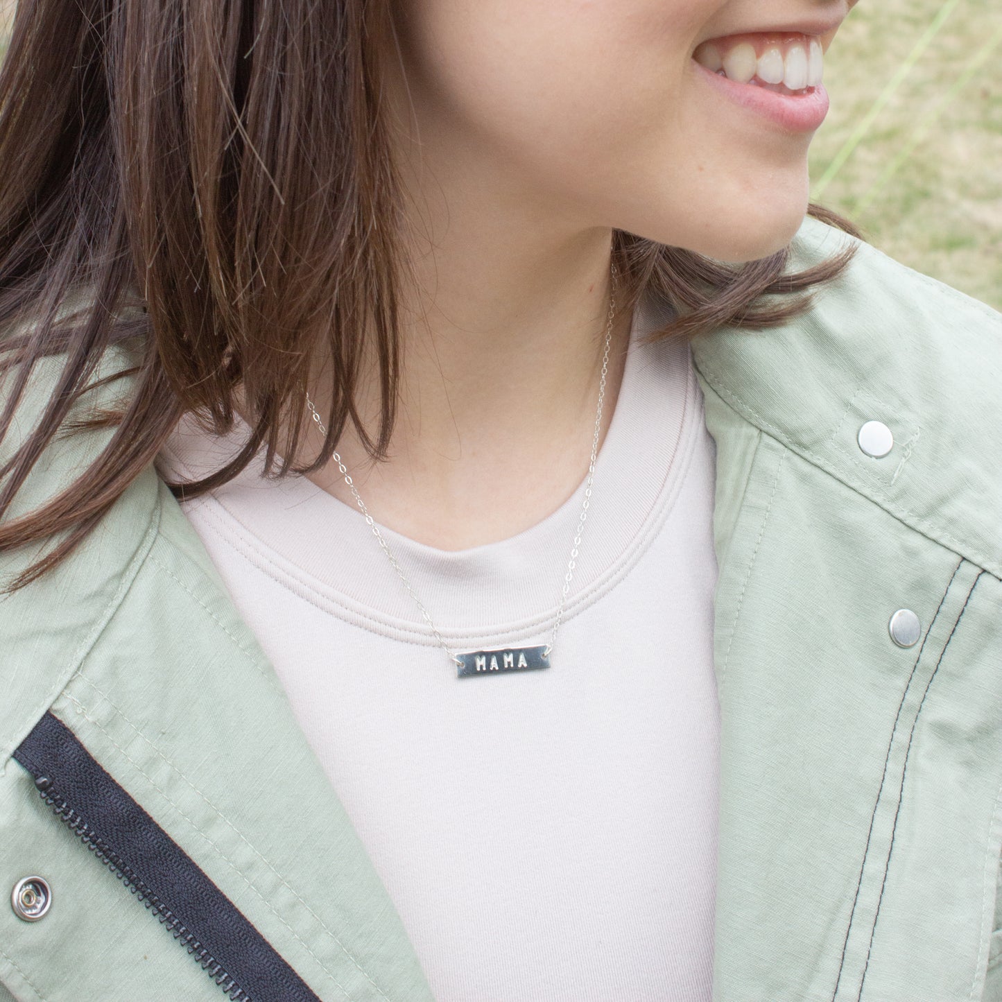 Mama Bar Necklace
