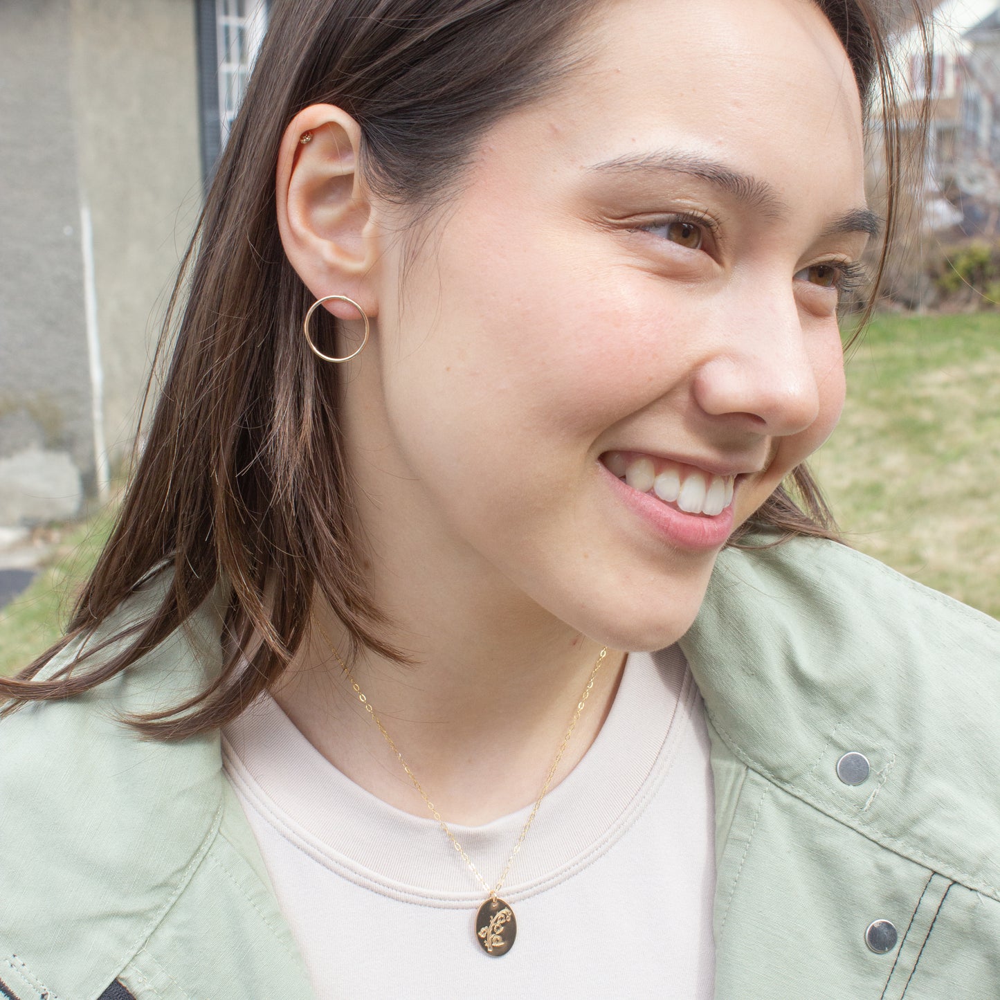 Birth Flower Necklace