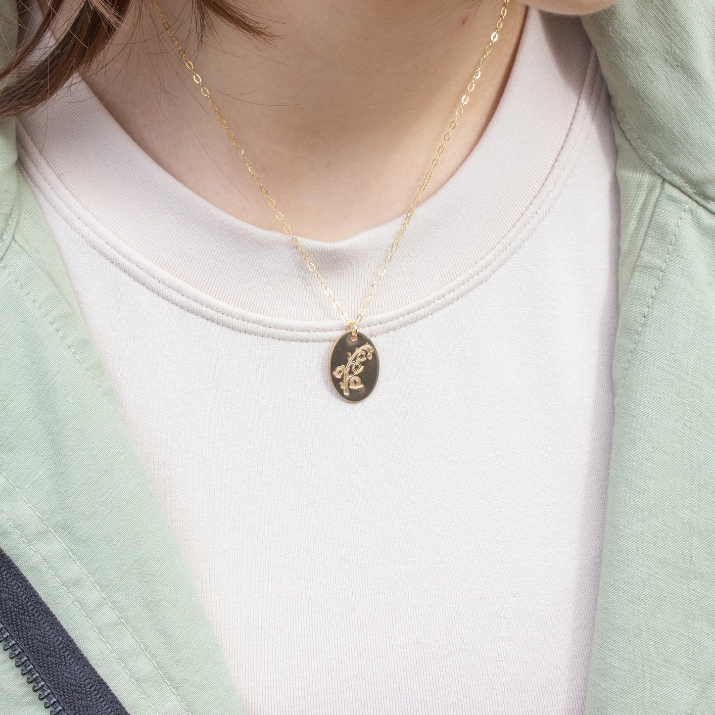 Birth Flower Necklace
