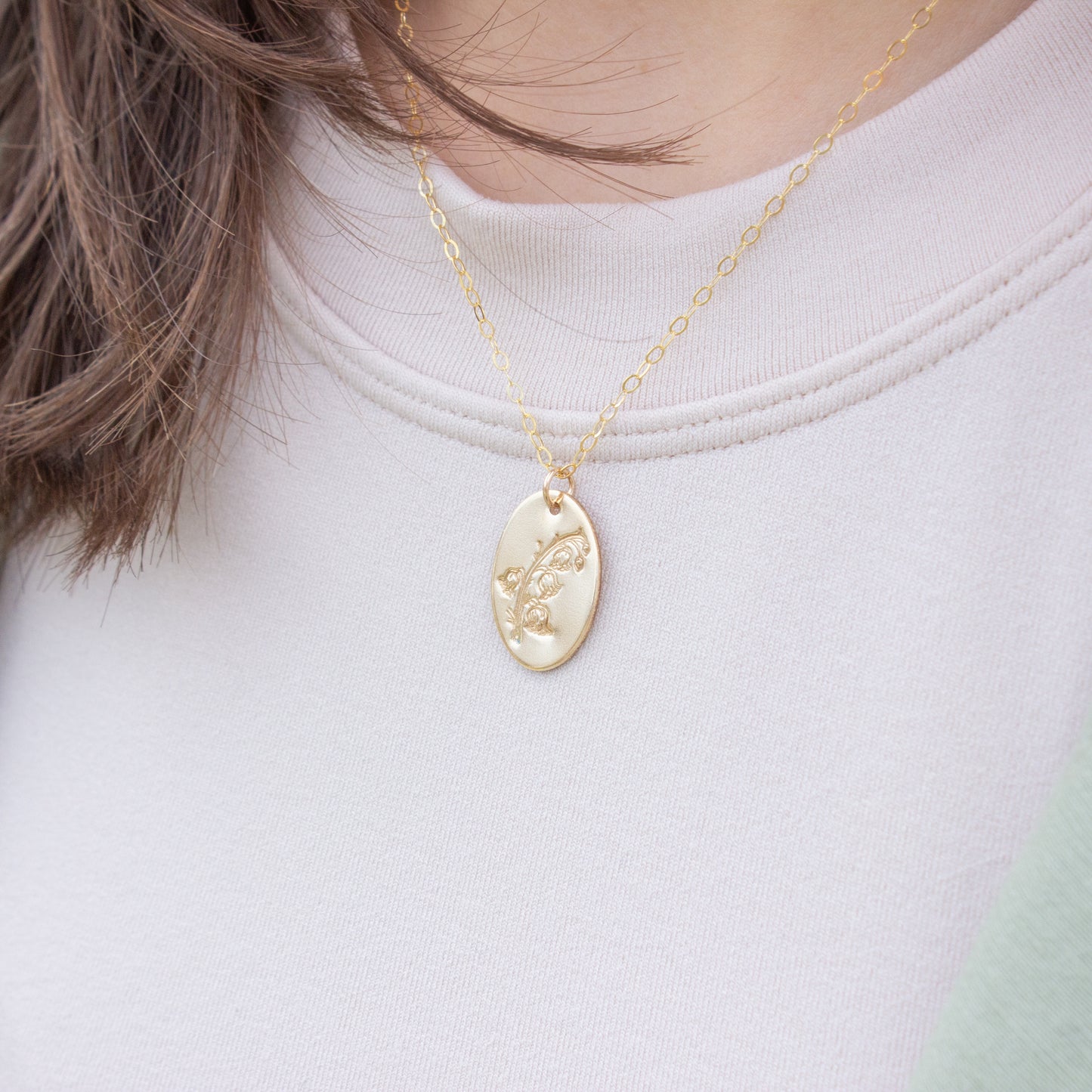 Birth Flower Necklace