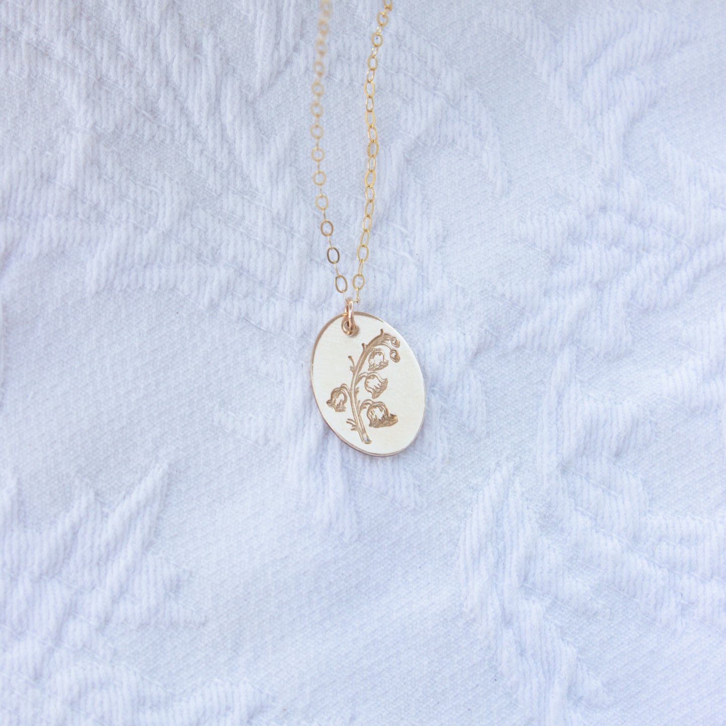 Birth Flower Necklace