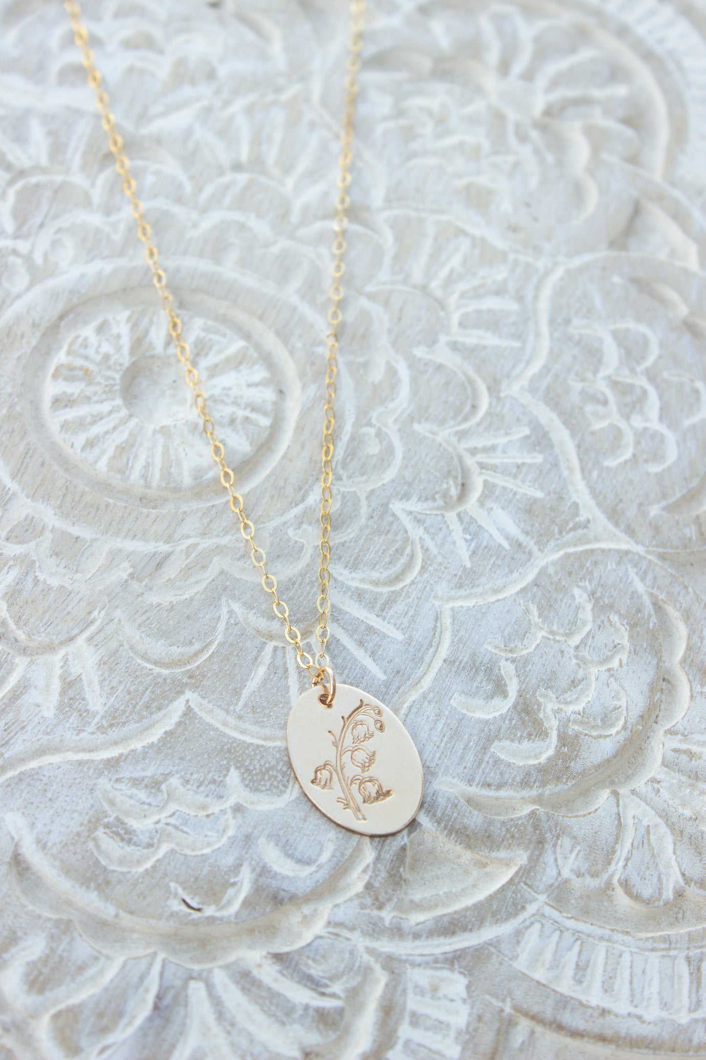 Birth Flower Necklace