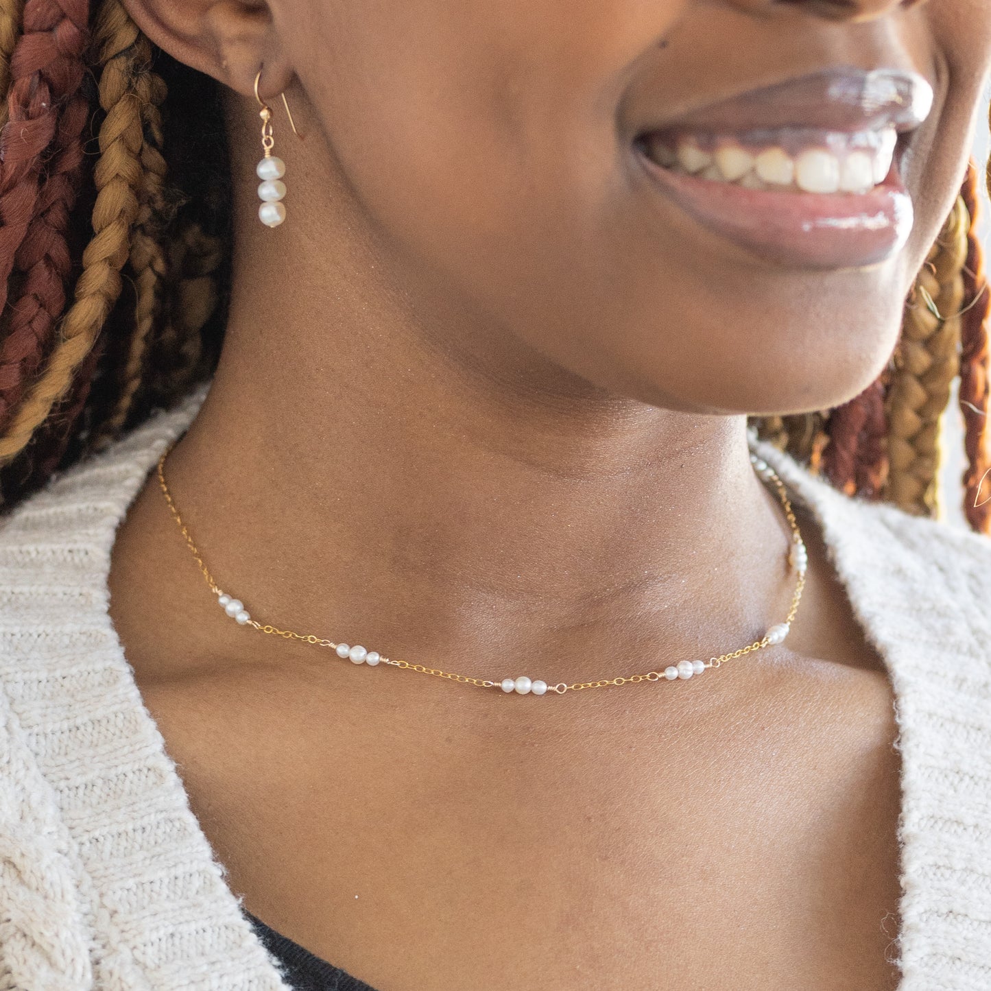 Pearl Layering Necklace
