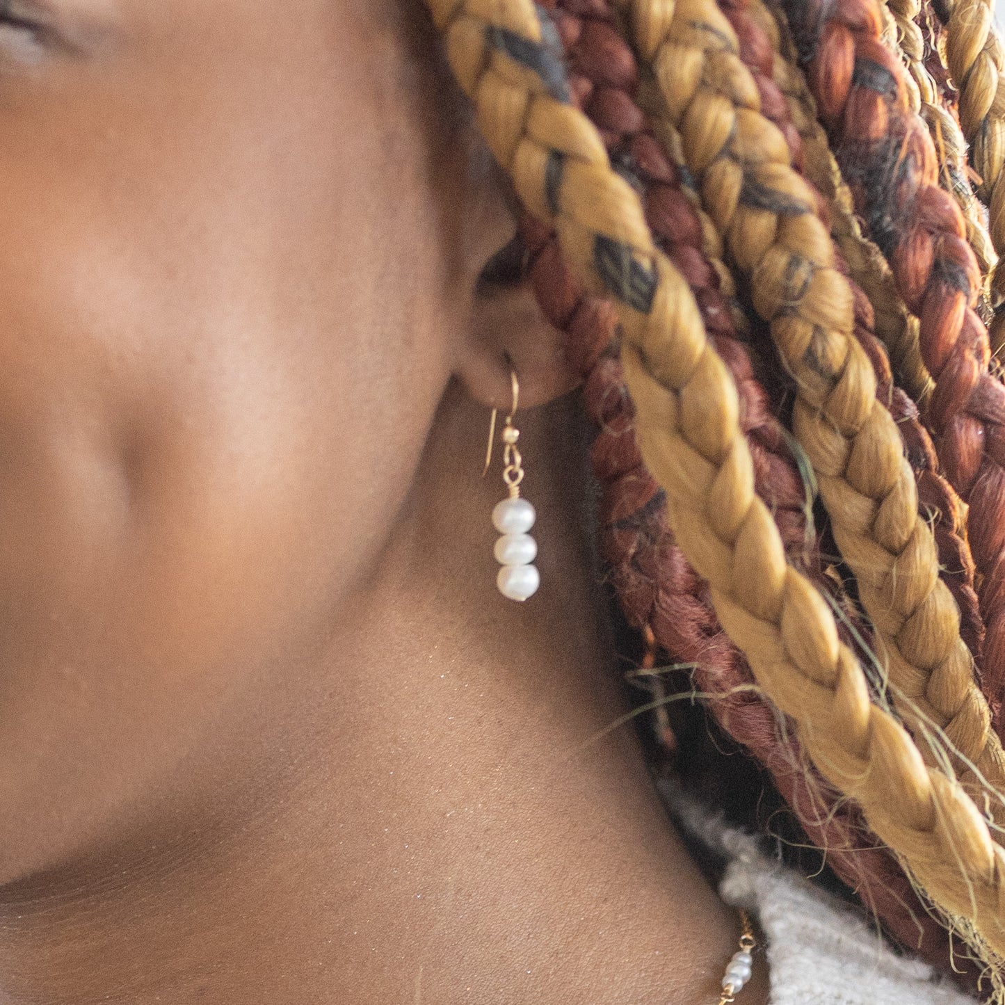 Trinity Pearl Dangles
