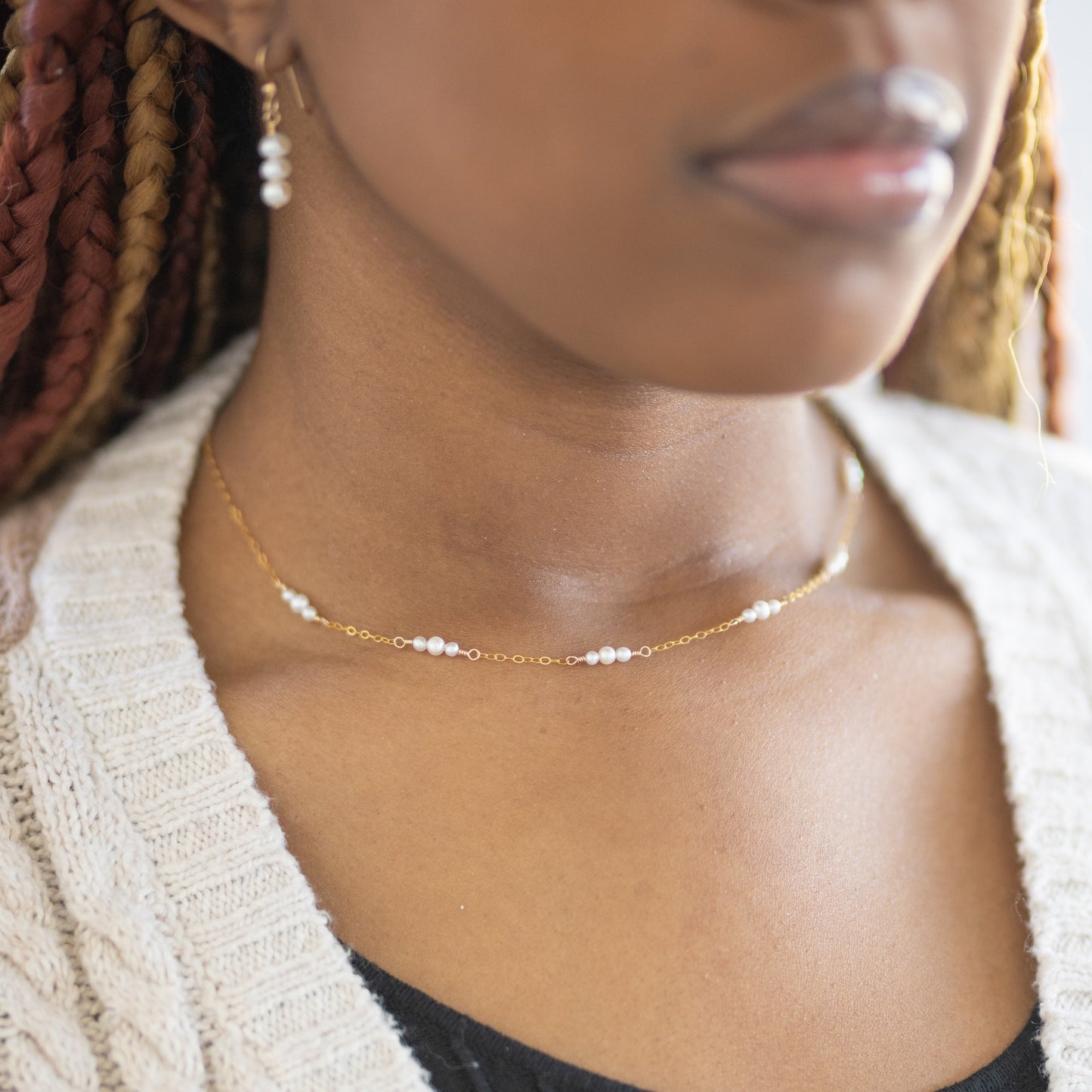 Pearl Layering Necklace
