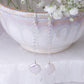 Coin Pearl Drop Earrings