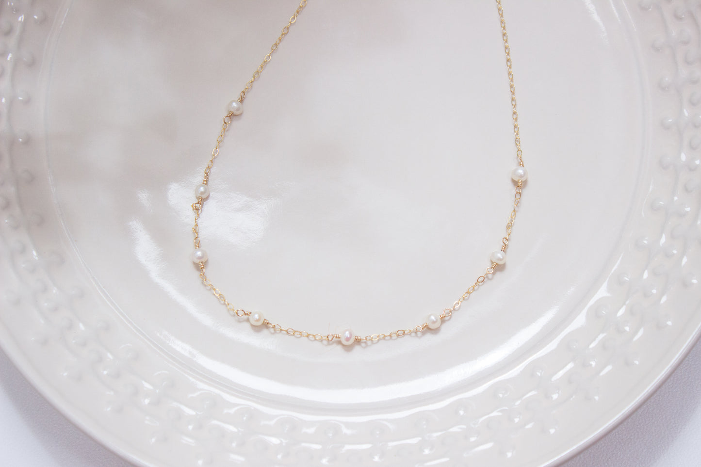 Pearl Dot Necklace