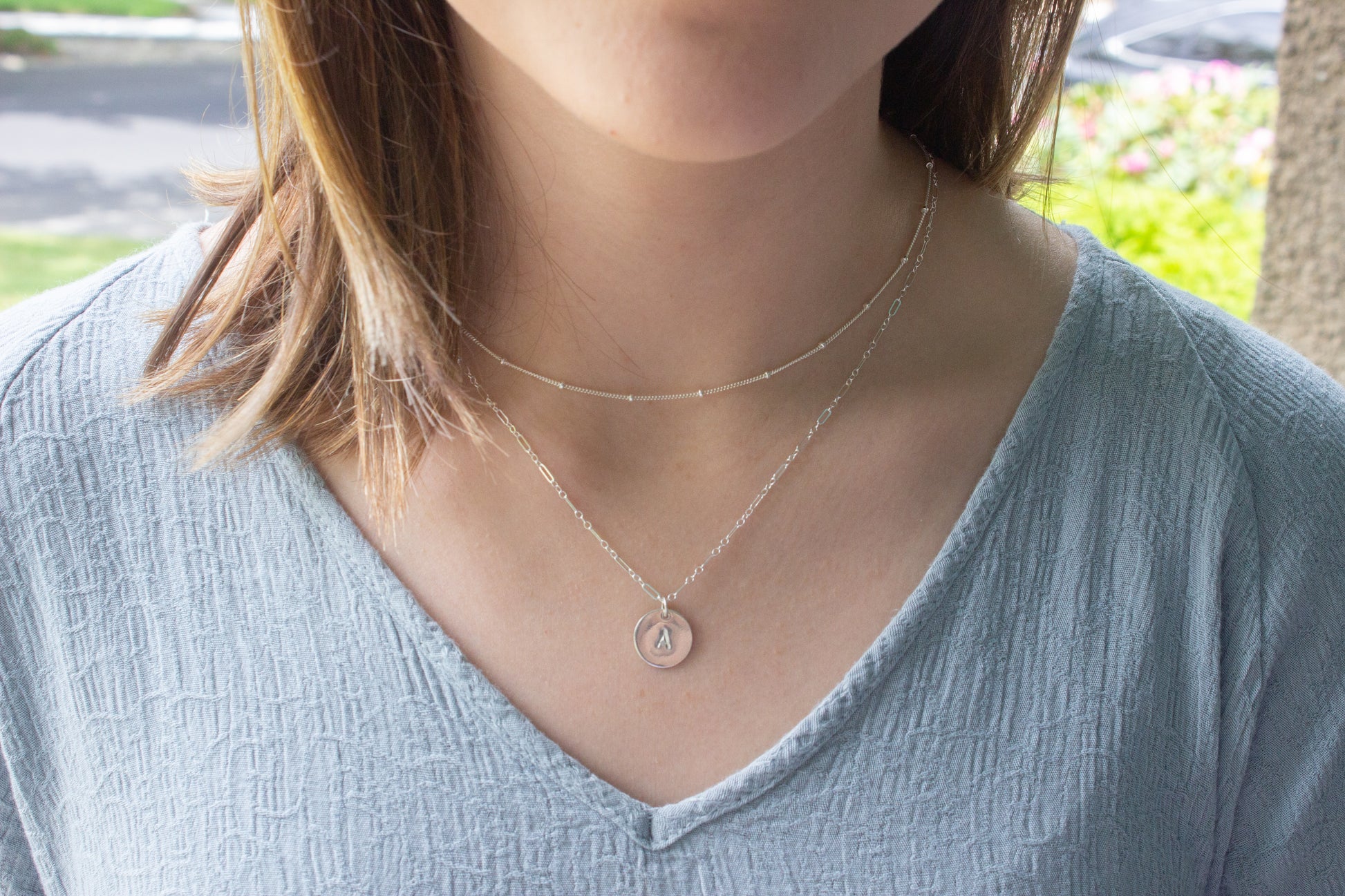Stacked Initial Necklace | Your Personal Jeweler